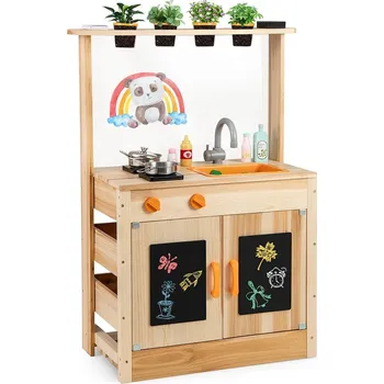 hrací stolek Dřevěný hrací stůl