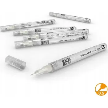 GSW 12874 Plnitelné Pen 0,5 mm [SADA 6 ks] (prázdné fixy )