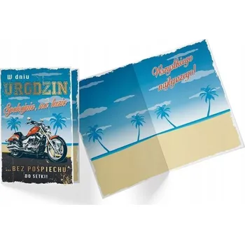 Obraz Přání PR-315 Narozeniny motorka