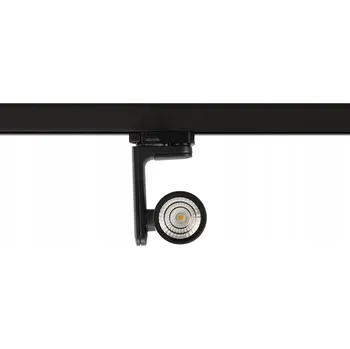 Reflektor Timor 10W, 2700/4000K, černý, 3fázový, hliníkový ML1115 Milagro