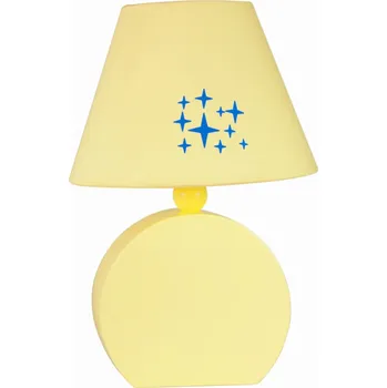 Lampička Stolní lampa Candellux Ofelia modrá, žlutá 40 W