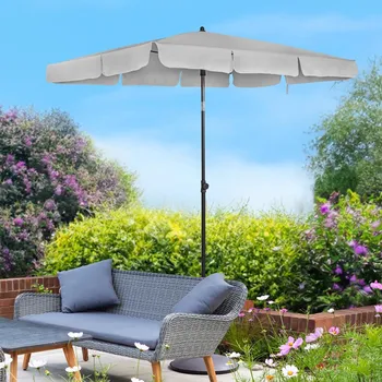 Slunečník Haushalt international Slunečník UV50+ 140 x 180 cm, šedý 497190