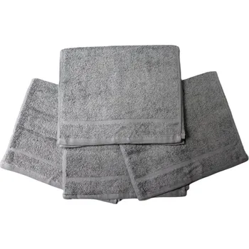 Dětský ručník pro mateřské školy 30x50 cm - Stříbrný