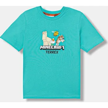 Chlapecké tričko Dětské bavlněné tričko adidas TERREX JZ3588 tyrkysová 56X, vel. 170