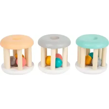 Small foot Pastelové chrastítko - sada 3ks (LE11712)