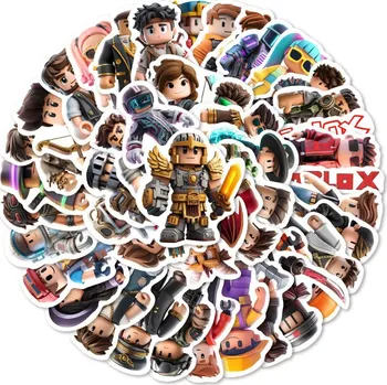 Obraz Sada Nálepek Nálepky StickerBomb VR Hra Roblox Postavy N681