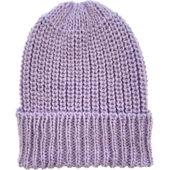 Čepice Čepice žebro fialová