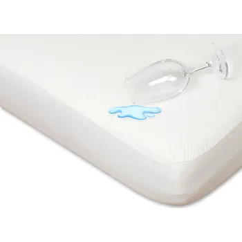 Nepropustné prostěradlo 120x220 Tencel prodyšné bílé