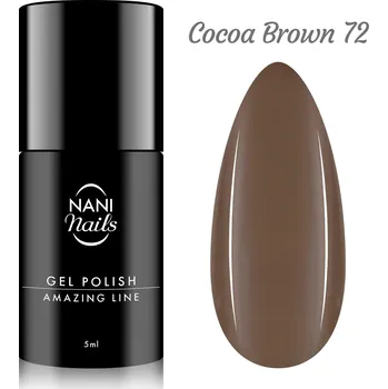 Lak na nehty NANI gel lak Amazing Line 5 ml - Cocoa Brown