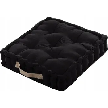 Polštář Sedací polštář na zem DUET černá 45x45 cm France