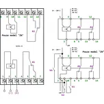 Staré časové relé Siemens Elektropřístroj TX 320 ZN ZR DC 48V Varianta: Relé TX320 ZN AC 24V 50Hz /DC 36Vss 640s