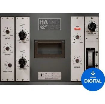 Hudební software Heritage Audio HA 240 Gold Foil Verb (Digitální produkt)