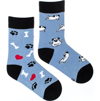 Dámská móda Dětské ponožky Feetee Mops S (23 - 26)