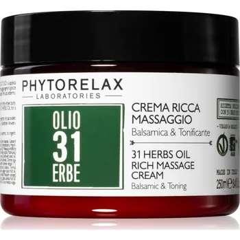 Čistič uší Phytorelax Laboratories 31 Herbs masážní krém 250 ml