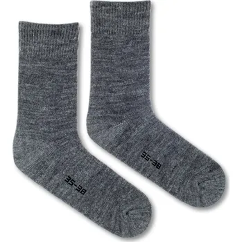 Dámské ponožky Vlněné ponožky Vlnáč Grafitový S (35-38)