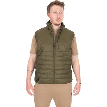 Rybářské oblečení Fox International Fox vesta olive Quilted 100 Gilet Velikost: L (CFX484)