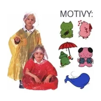 Pláštěnka PLÁŠTĚNKA DĚTSKÁ S POTISKEM PONČO