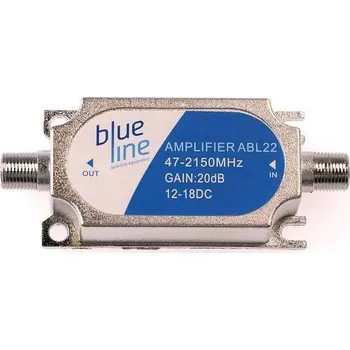 Příjem digitálního pozemního vysílání Zesilovač satelitního a TV signálu BlueLine ABL22