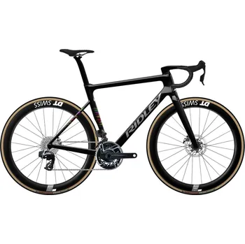 Silniční kolo RIDLEY kolo FALCN RS Ultegra Di2 Black/Silver Neon velikost S