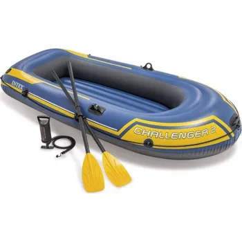 Člun Intex 66312 Nafukovací člun Challenger 2 Set - 236 x 114 x 41 cm + DÁREK