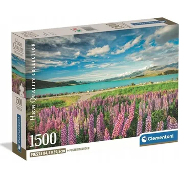 Puzzle PUZZLE 1500 EL LUPINS U JEZERA CLEMENTONI 31731