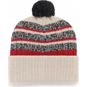 Pokrývka hlavy Pánská zimní čepice Chicago Blackhawks NHL Tavern '47 CUFF KNIT Natural