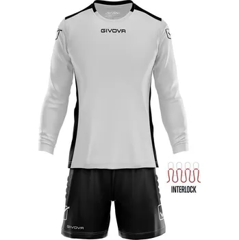 Míčový sport GIVOVA Givova Portiere Hyguana brankářský set M ČERNÁ|ŠEDÁ