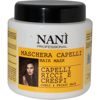 Vlasová regenerace Maska na vlasy Naní pro kudrnaté a krepaté vlasy 500 ml IDDRZEX13393