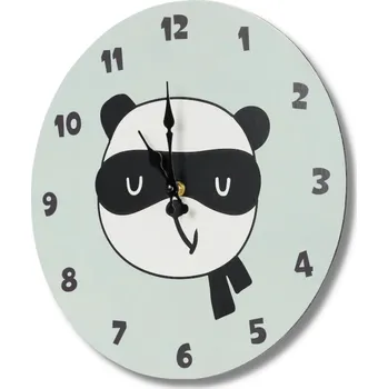 Hodiny Velké dětské hodiny 33 cm Panda