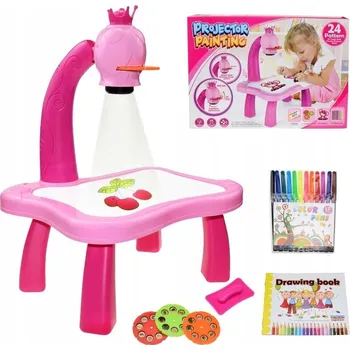 Projektor na kreslení pro děti 24 Růžový