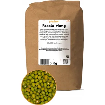 Luštěnina Fazole Mungo 5 kg Zelená fazole přírodní vysoká kvalita pro asijská jídla