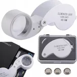 Verk 09002 klenotnická lupa 2x LED