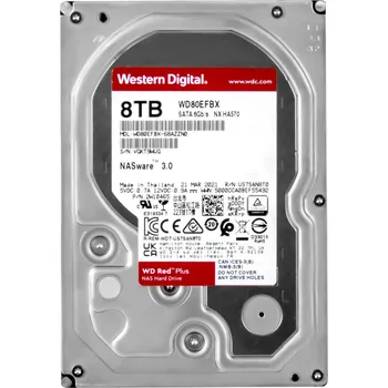 Interní pevný disk Pevný disk Western Digital RED PLUS WD Red Plus 8TB SATA III 3,5"