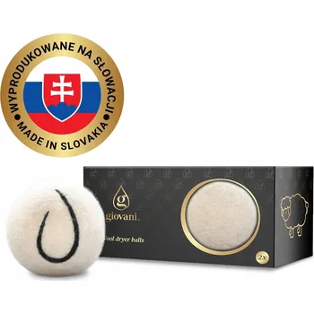 Koule do sušičky Koule pro podporu sušení a změkčení prádla Giovani 2 ks
