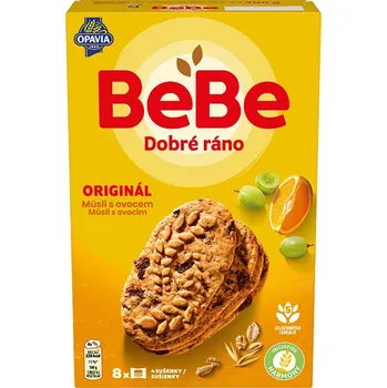 Opavia Bebe Dobré ráno Musli ovoce 400g cena za kartonové balení (Kartonové balení : 14 ks)