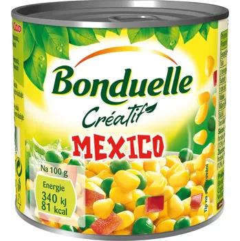 Potravina Bonduelle Créatif Mexico 212ml 8/26 (Kartonové balení : 12 ks)