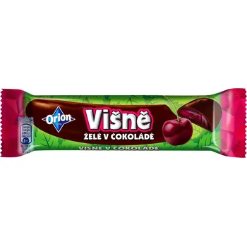 Potravina Orion VIŠNĚ v čokoládě 45g cena za kartonové balení (Kartonové balení : 48 ks)