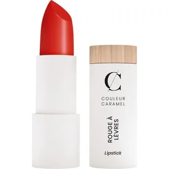 Kosmetika Couleur Caramel Bio rtěnka matná - CELÝ PRODUKT (refill + obal) - n°125 Red fire refill