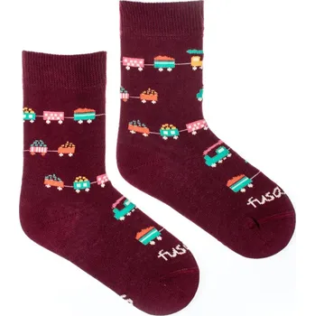 Dámská móda Dětské ponožky Jede, jede mašinka XS (19 - 22)