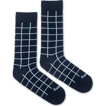 Dámské oblečení Bambusové ponožky Mřížka belasá L (43-46)