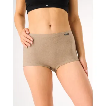 Dámská móda Šortky Klíč Hot Touch LXC 729 B24 S-XL tmavě béžová S