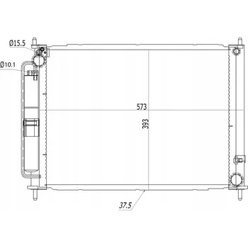 Výparník klimatizace Hart 627 728 Chladicí modul