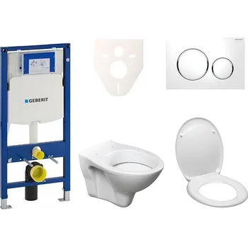 Sprchový set S-Line Cenově zvýhodněný závěsný WC set Geberit do lehkých stěn / předstěnová montáž+ WC S-Line S-line Pro 111.300.00.5ND4 111.300.00.5ND4