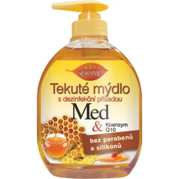 Mýdlo Bione Cosmetics Tekuté mýdlo dezinfekční přísadou MED + Q10 300 ml IDDRZEX07334