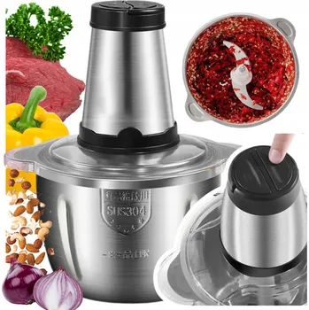 Kuchyňský mlýnek ELEKTRICKÝ MLÝNEK ZELENINY A ZELENINU 2L 250W OCEL