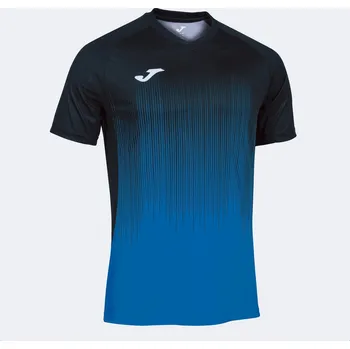 Pánská móda JOMA Joma Tiger IV krátké sportovní tričko S MODRÁ|ČERNÁ