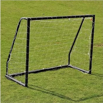 Fotbalová branka SOFTEE Softee víceúčelová kovová branka 140 x 105 cm ČERNÁ