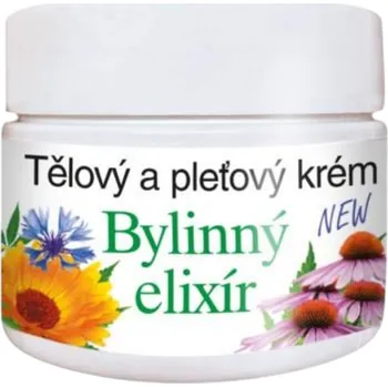 Pleťový krém Tělový a pleťový krém BYLINNÝ ELIXÍR 260 ml IDDRZEX07029
