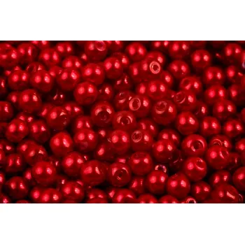 Dětské navlékací korálky Korálky voskované č. 50 - 4 mm