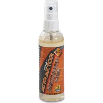 Návnadové aroma IRON TROUT - Attraktor ve spreji Nightcrawler Worm 100 ml